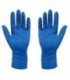 Перчатки латексные хозяйственные Flexy Gloves размер S, синие