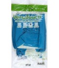 Перчатки резиновые VersaTouch размер L, голубые