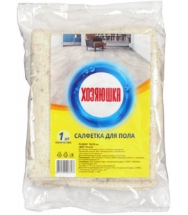 Салфетка для пола «Хозяюшка» 70*70 см, белая