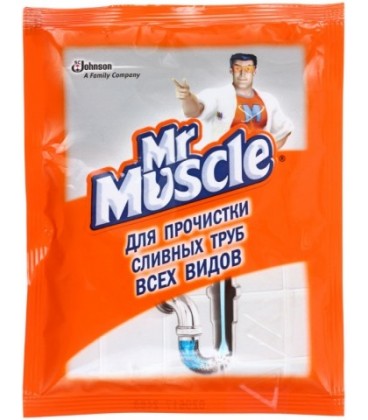 Средство для чистки труб Mr. Muscle 70 г (порошок)