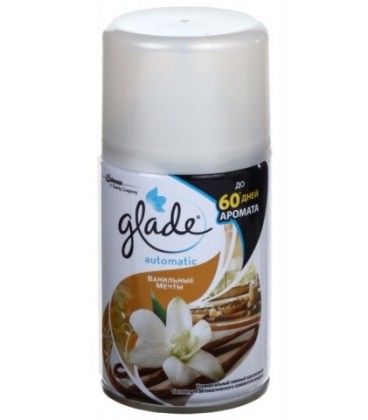 Сменный баллон к освежителю воздуха Glade Automatic 269 мл, «Ванильные мечты»