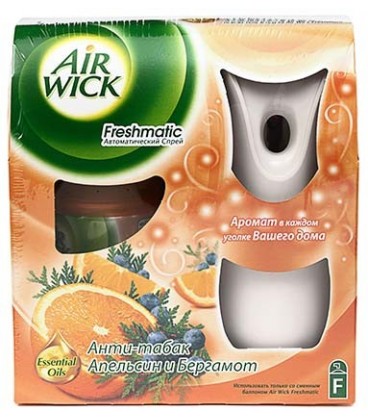 Освежитель воздуха Air Wick 250 мл, «Антитабак»