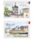 Альбом для акварели А5 Sketch Pad Watercolor 195*135 мм, 12 л., ассорти