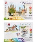 Альбом для акварели А4 Sketch Pad Watercolor 285*195 мм, 12 л., ассорти