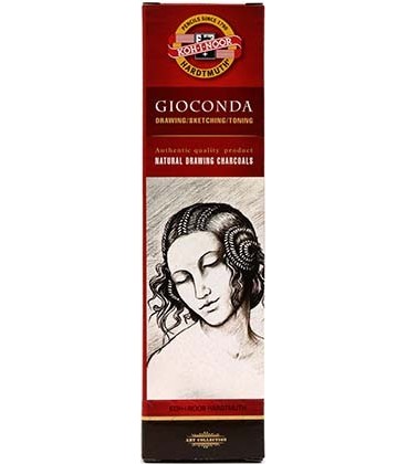 Карандаши угольные Gioconda 6 шт, ТМ