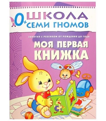 Книжка развивающая «Первый год обучения» 215*290 мм, «Моя первая книжка»