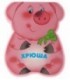 Книжка-игрушка «Забавные зверушки» 85*110 мм, «Хрюша»