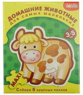 Игра-пазл «Для самых маленьких» «Домашние животные», 3-5 лет