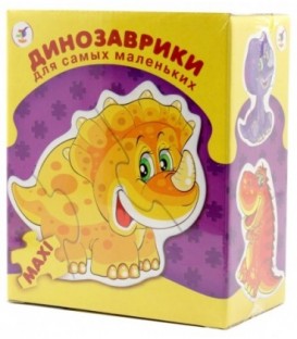 Игра-пазл «Для самых маленьких» «Динозаврики», 3+