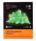 Набор экспериментов «Трюки науки. Светящийся лизун» 13,3*10,7*8,7 см, «Зеленый/ярко-зеленый»