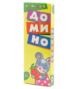 Игра настольная «Домино для малышей» «Мышка с клубникой», 3-7 лет