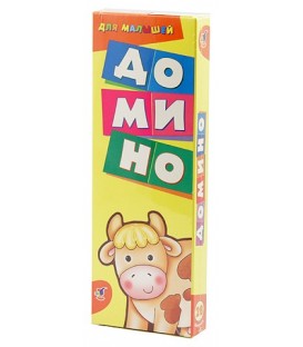 Игра настольная «Домино для малышей» «Коровка», 3-7 лет