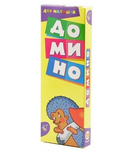 Игра настольная «Домино для малышей» «Ежик», 3-7 лет