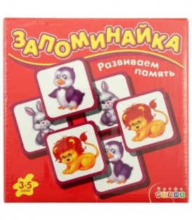 Игра настольная «Запоминайка» «Пушистики», 3-7 лет