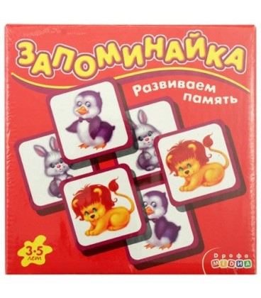 Игра настольная «Запоминайка» «Пушистики», 3-7 лет