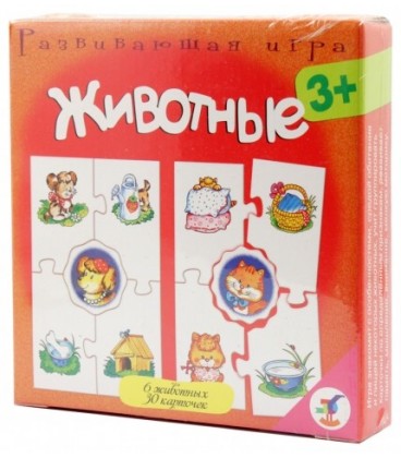 Игра настольная «Ассоциации» «Животные», 3+