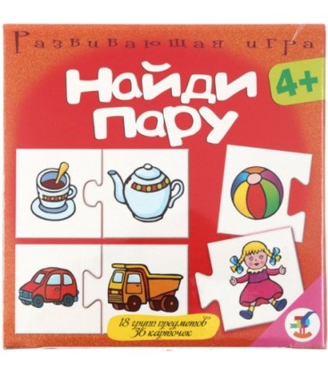 Игра настольная «Ассоциации» «Найди пару», 4+