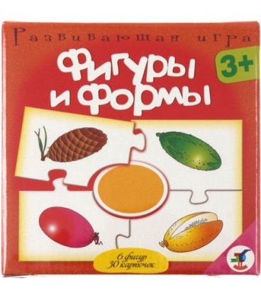 Игра настольная «Ассоциации» «Фигуры и формы», 3+