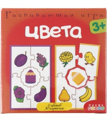 Игра настольная «Ассоциации» «Цвета», 3+