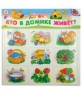 Игра настольная «Магнит» 18 карточек, «Кто в домике живет?»