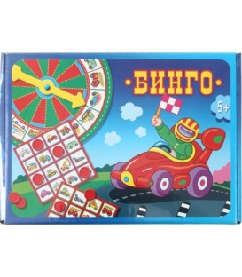 Игра настольная «Лото «Бинго» «Машинки», 5+