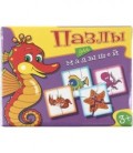 Игра настольная «Пазлы для малышей» «Морской конек», 3+