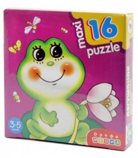 Игра настольная «Развивающая мозаика Maxi Puzzle» «Лягушонок»