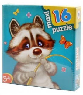 Игра настольная «Развивающая мозаика Maxi Puzzle» «Енотик», 3+