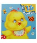 Игра настольная «Развивающая мозаика Maxi Puzzle» «Цыпленок», 3+