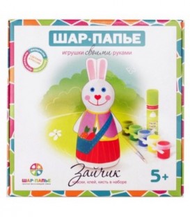 Набор для создания игрушки «Шар Папье» «Зайчик»