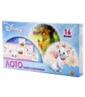 Лото «Рыжий кот» 9*17 см, 16 фишек, Disney-1 (3+)