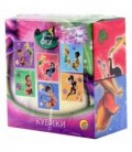 Кубики «Рыжий кот» 8*8 см, 4 шт., Disney «Феи-2»