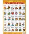Плакат развивающий «Дрофа Медиа» «Учимся говорить по-английски»