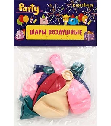Набор воздушных шаров Action! 10 шт., 25 см