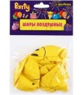 Шары воздушные Party 30 см, 5 шт., «Смайлы»