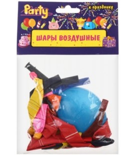 Набор воздушных шаров с насосом Action! 10 шт., «Ракеты»