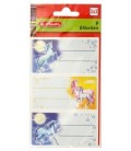 Наклейки Herlitz 8*16 см, 3 л., «Пони» (с линовкой для записей)