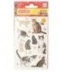 Наклейки Herlitz 8*16 см, 3 л., «Кошки»