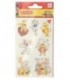 Наклейки Herlitz 8*16 см, 3 л., «Герои мультфильмов»