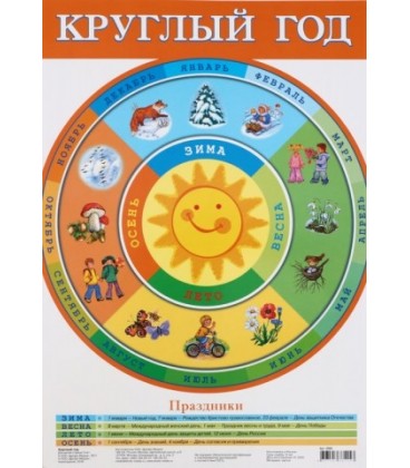 Плакат «Круглый год» 420*290 мм