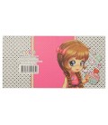 Мини-открытка поздравительная Fiesta 85*85 мм, Love (девочка)
