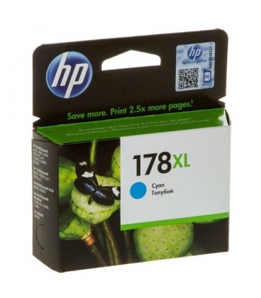 Картридж CB323HE HP 178XL голубой струйный картридж увеличенной емкости