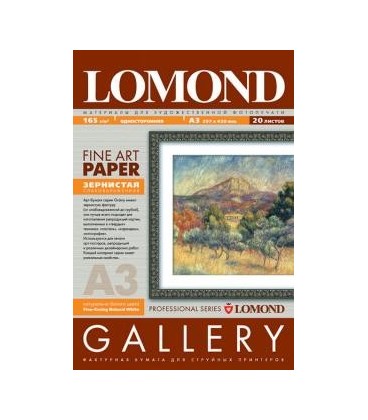 Бумага Lomond Fine ART Paper Velour 1х290г,10л,А4