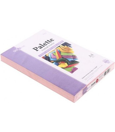 Бумага офисная цветная Palette Pastel А4 (210*297 мм), 80 г/м2, пастель, 250 л., розовая