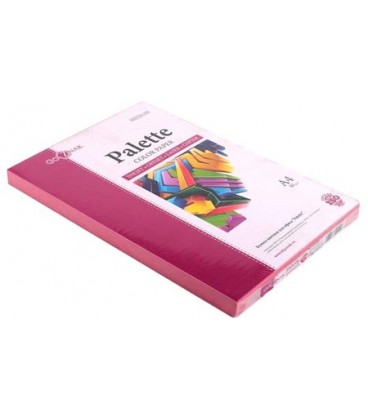 Бумага офисная цветная Palette Medium А4 (210*297 мм), 80 г/м2, медиум, 250 л., розовая
