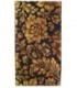 Книжка записная Paperblanks Brocaded Paper 95*180 мм, 88 л., линия, «Полуночное золото»