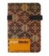 Книжка записная Paperblanks French Ornate 95*140 мм, 88 л., линия, «Ночь»