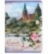 Книжка записная «Проф-пресс.Collezione» 120*170 мм, 80 л., клетка, «Город у реки»