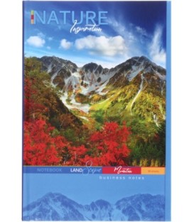 Книжка записная «Проф-пресс» 205*297 мм, 96 л., клетка, «Горы и лес»
