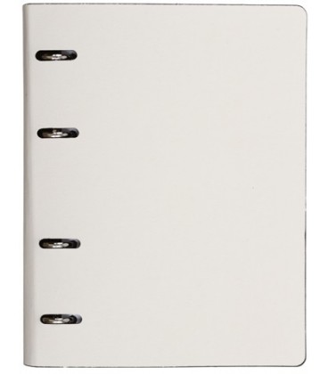 Тетрадь общая А5, 120 л. на кольцах The Notebook 165*215 мм, клетка, «Белый»